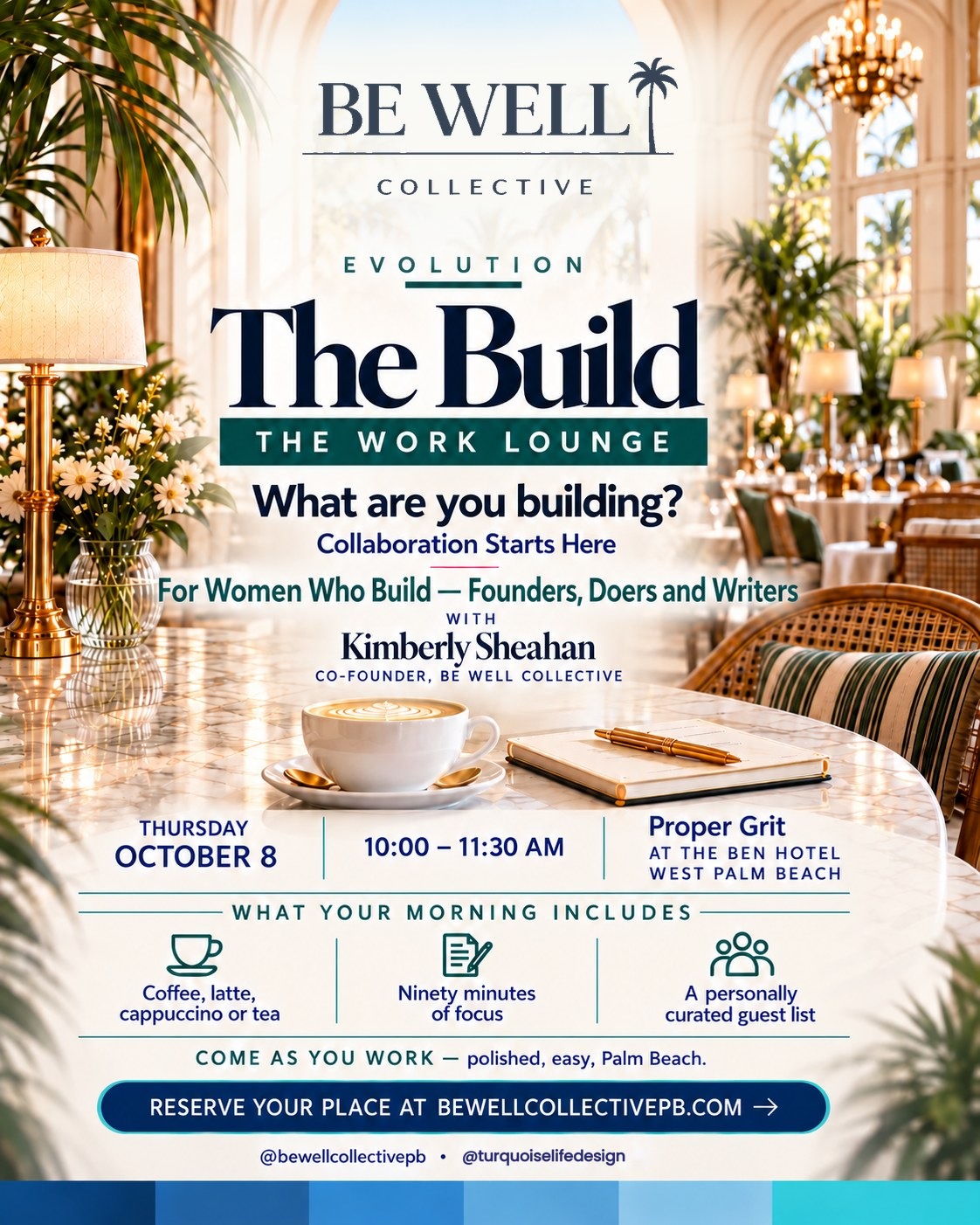 The Build — Thursday, October 8, 2026, 10:00 to 11:30 AM, Proper Grit at The Ben, West Palm Beach
